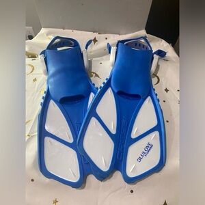 Cressi Kids L/XL Swim Fins Adjustable Open-heeled
